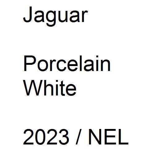 Jaguar, Porcelain White, 2023 / NEL.